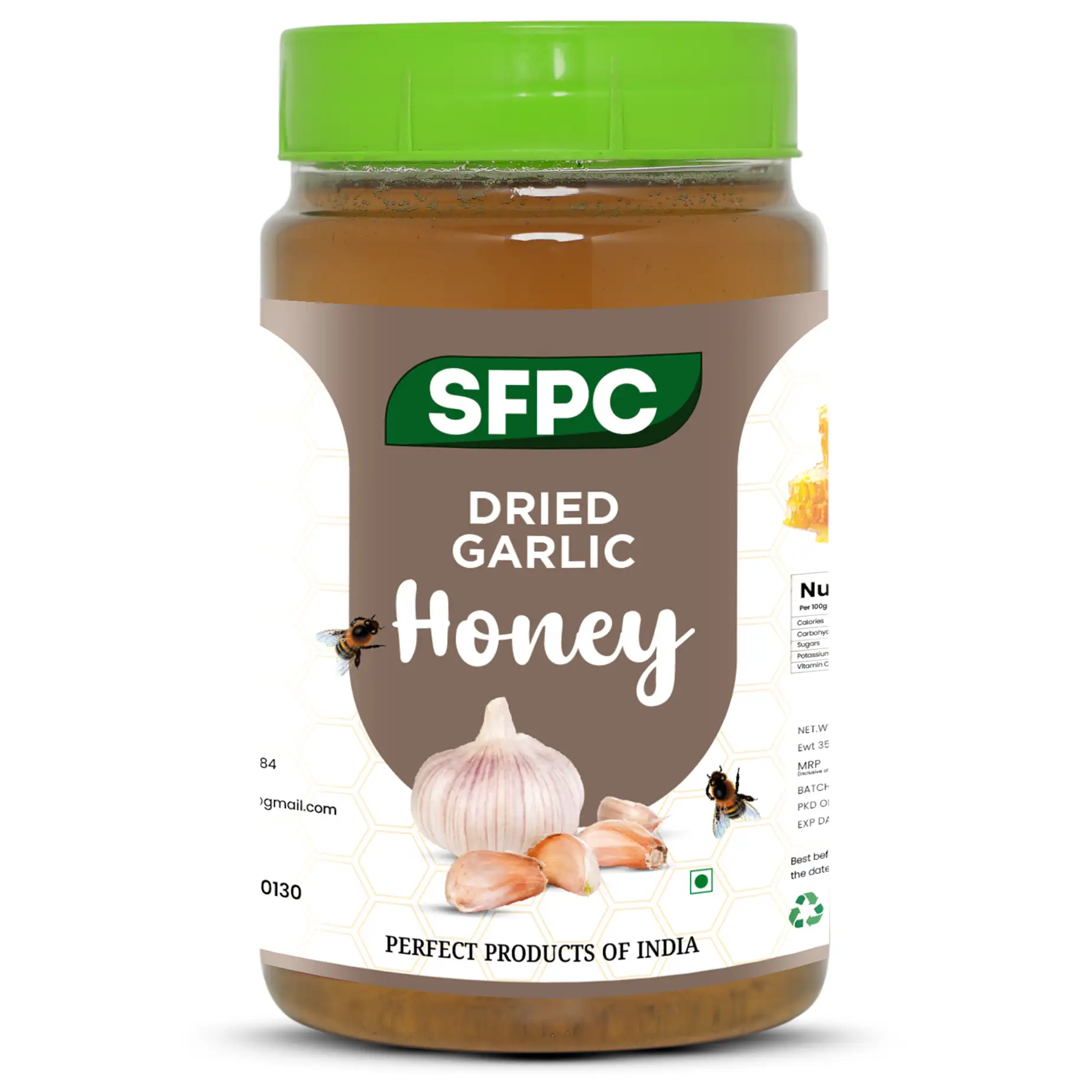 Dried Garlic Honey